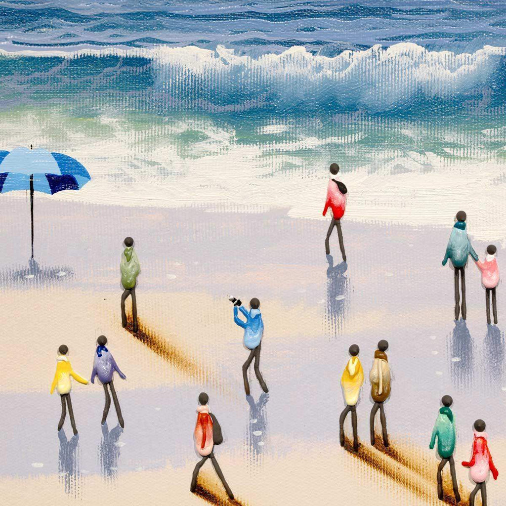 Rough Waters - SOLD by artist Nina Miro - Wyecliffe Galleries