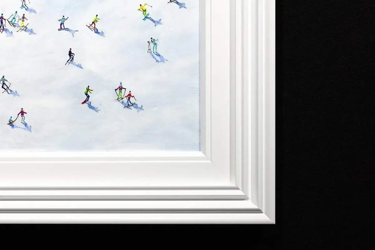 A Race to the Bottom - Original - SOLD by artist Paola Cassais - Wyecliffe Galleries