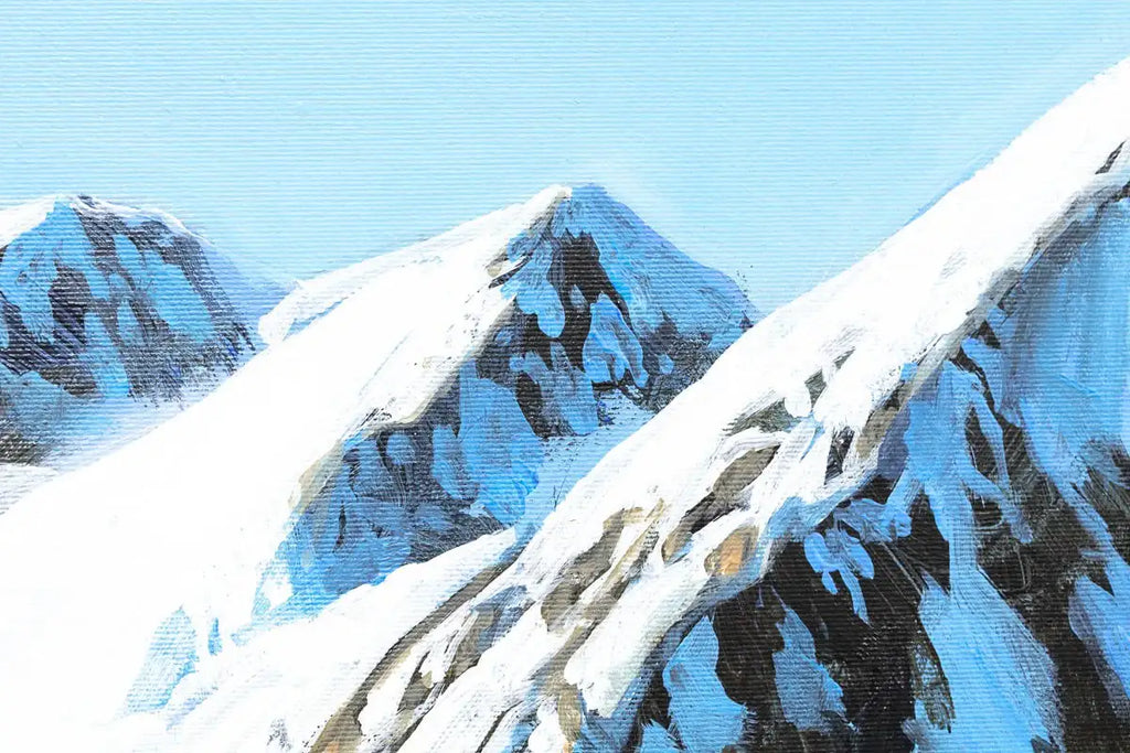 A Race to the Bottom - Original - SOLD by artist Paola Cassais - Wyecliffe Galleries