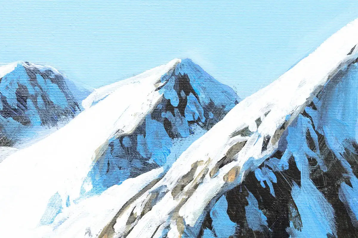 A Race to the Bottom - Original - SOLD by artist Paola Cassais - Wyecliffe Galleries