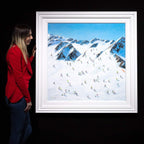 A Race to the Bottom - Original - SOLD by artist Paola Cassais - Wyecliffe Galleries