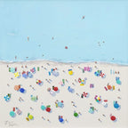 Beachfront Fun - Original - SOLD by artist Paola Cassais - Wyecliffe Galleries