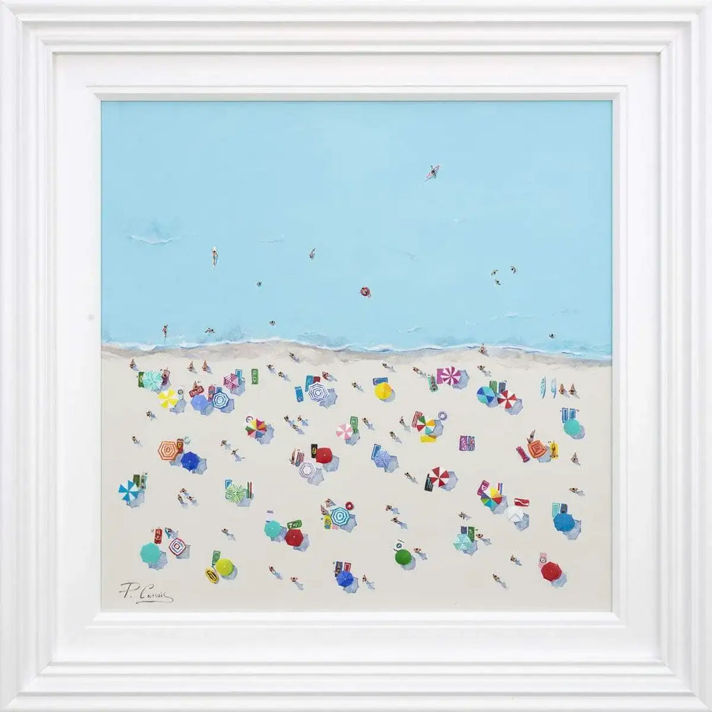 Beachfront Fun - Original - SOLD by artist Paola Cassais - Wyecliffe Galleries