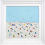 Beachfront Fun - Original - SOLD by artist Paola Cassais - Wyecliffe Galleries