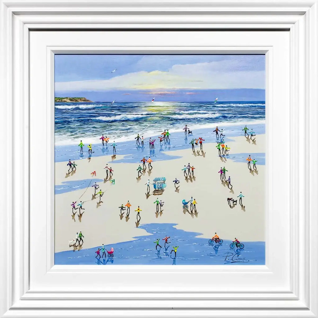 Ice Cream Sunday - Original - SOLD by artist Paola Cassais - Wyecliffe Galleries