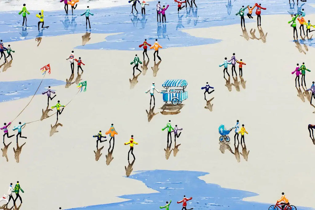 Ice Cream Sunday - Original - SOLD by artist Paola Cassais - Wyecliffe Galleries