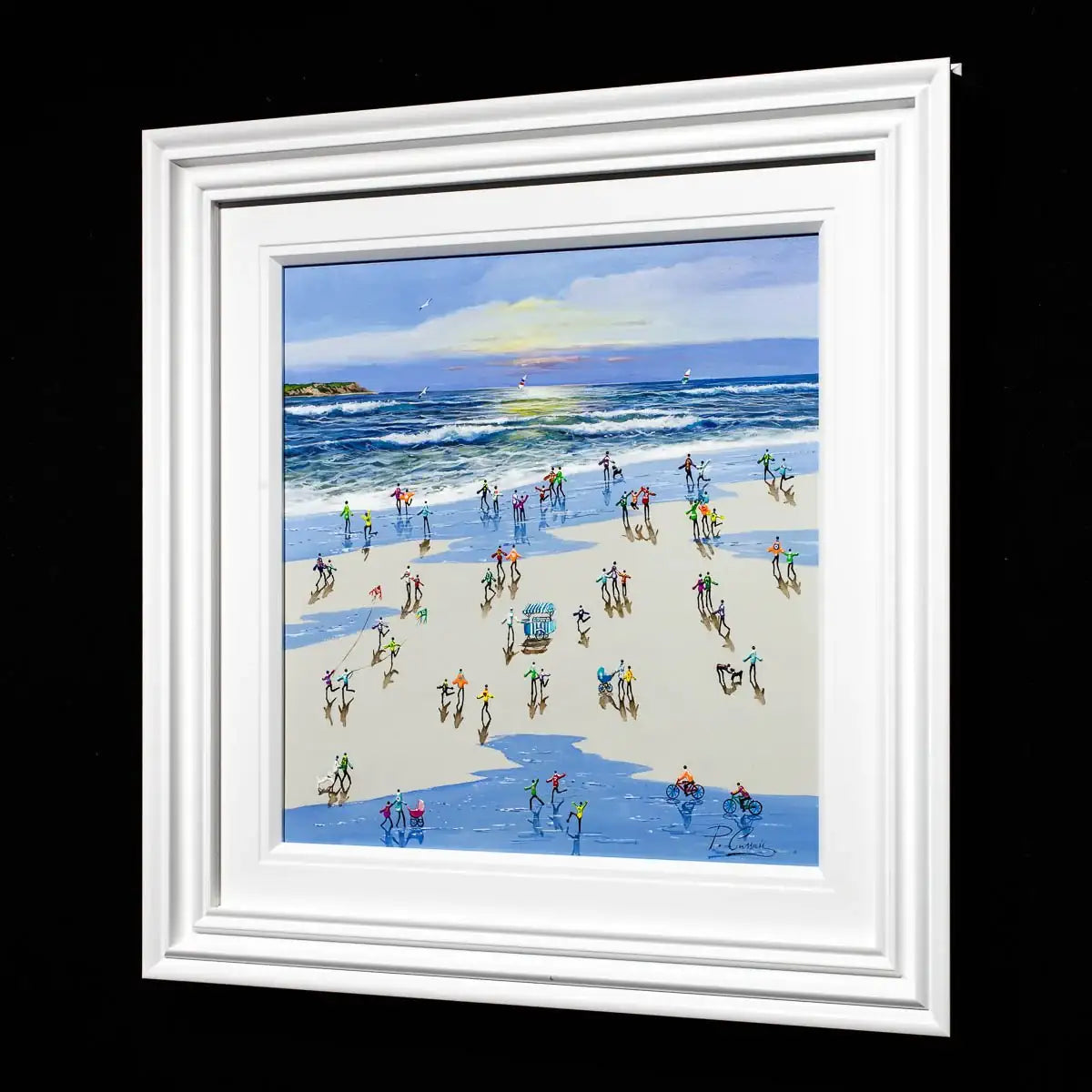 Ice Cream Sunday - Original - SOLD by artist Paola Cassais - Wyecliffe Galleries