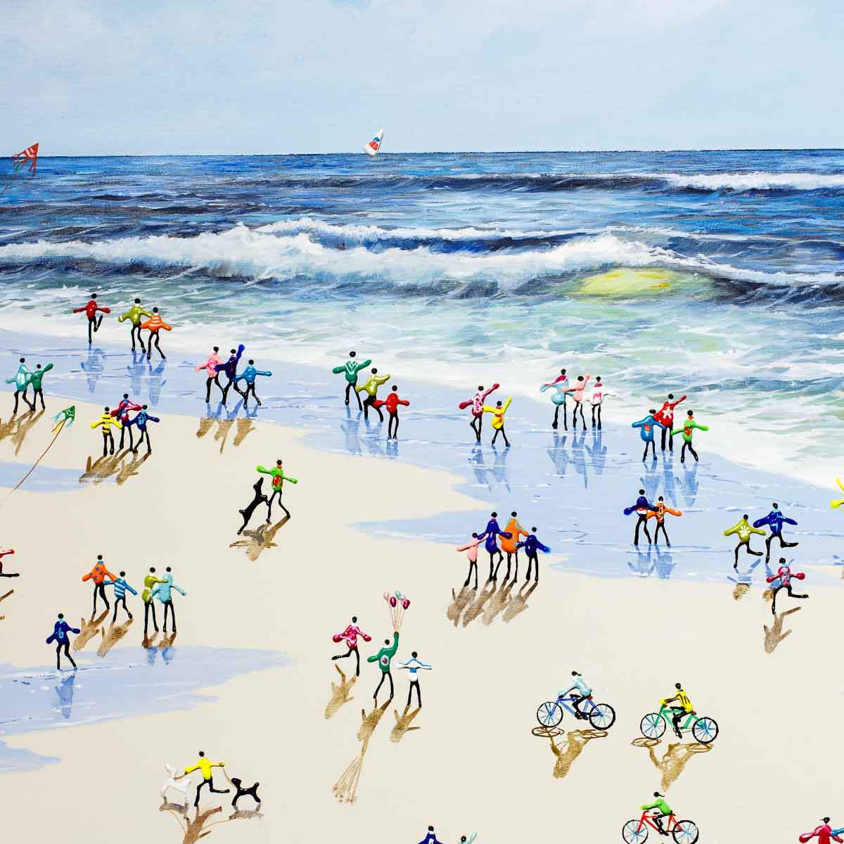 It's Such a Perfect Day - Original - SOLD by artist Paola Cassais - Wyecliffe Galleries