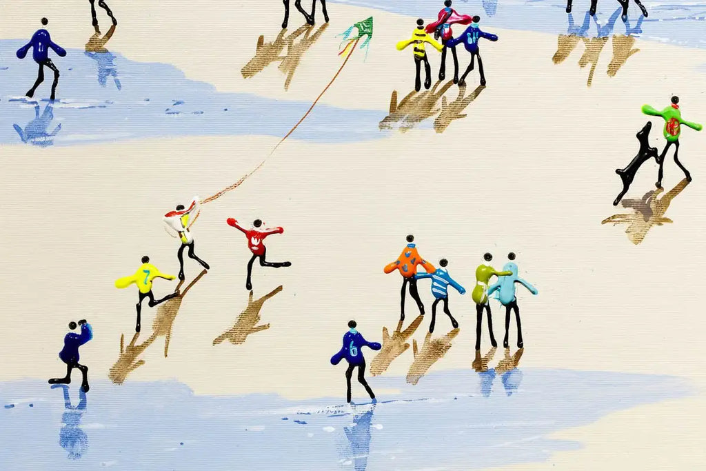 It's Such a Perfect Day - Original - SOLD by artist Paola Cassais - Wyecliffe Galleries