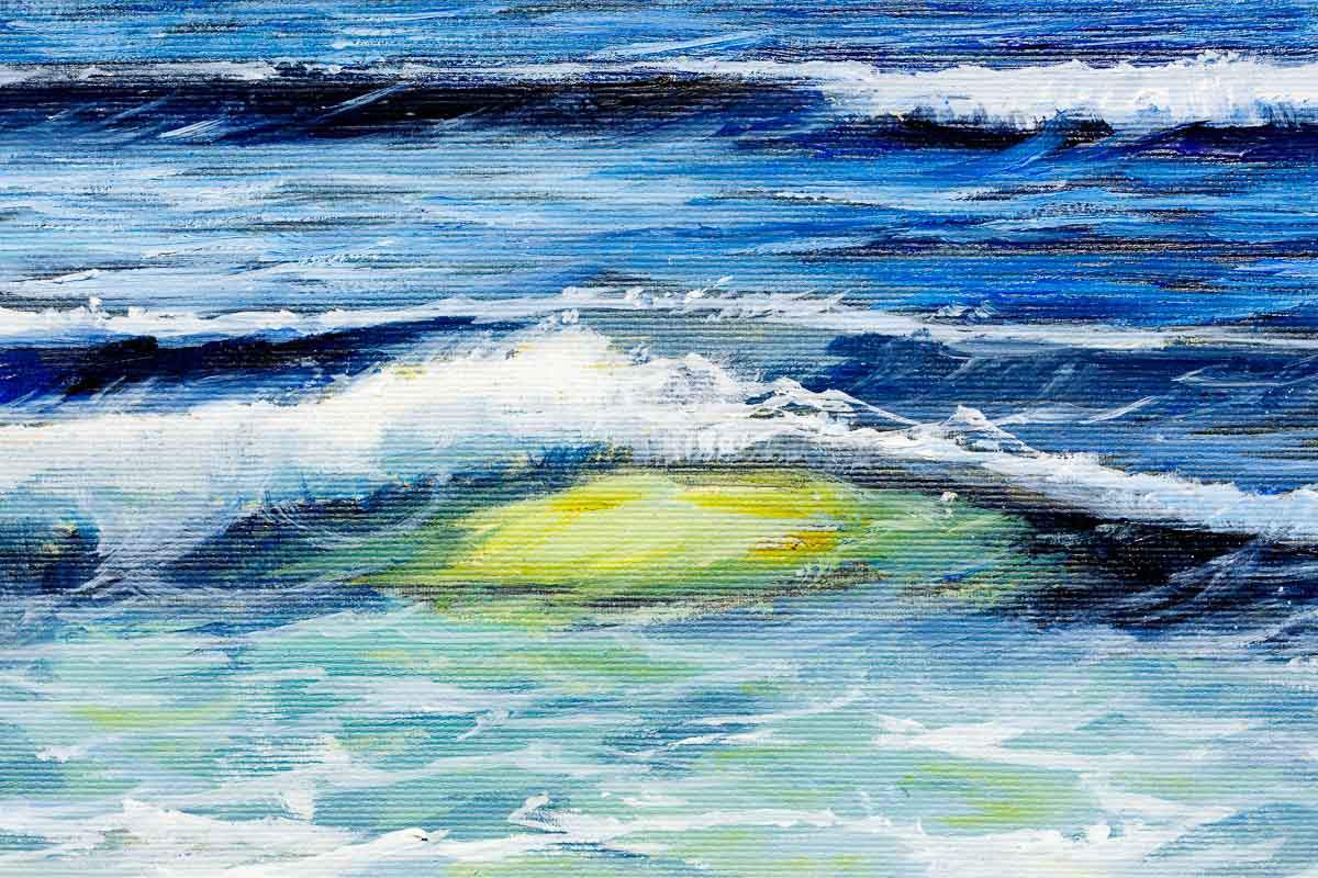 It's Such a Perfect Day - Original - SOLD by artist Paola Cassais - Wyecliffe Galleries