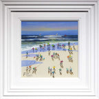 Shiny Happy People - Original - SOLD by artist Paola Cassais - Wyecliffe Galleries