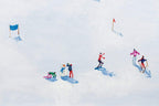 Skiing Fun - Original - SOLD by artist Paola Cassais - Wyecliffe Galleries