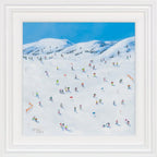 Skiing Fun - Original - SOLD by artist Paola Cassais - Wyecliffe Galleries