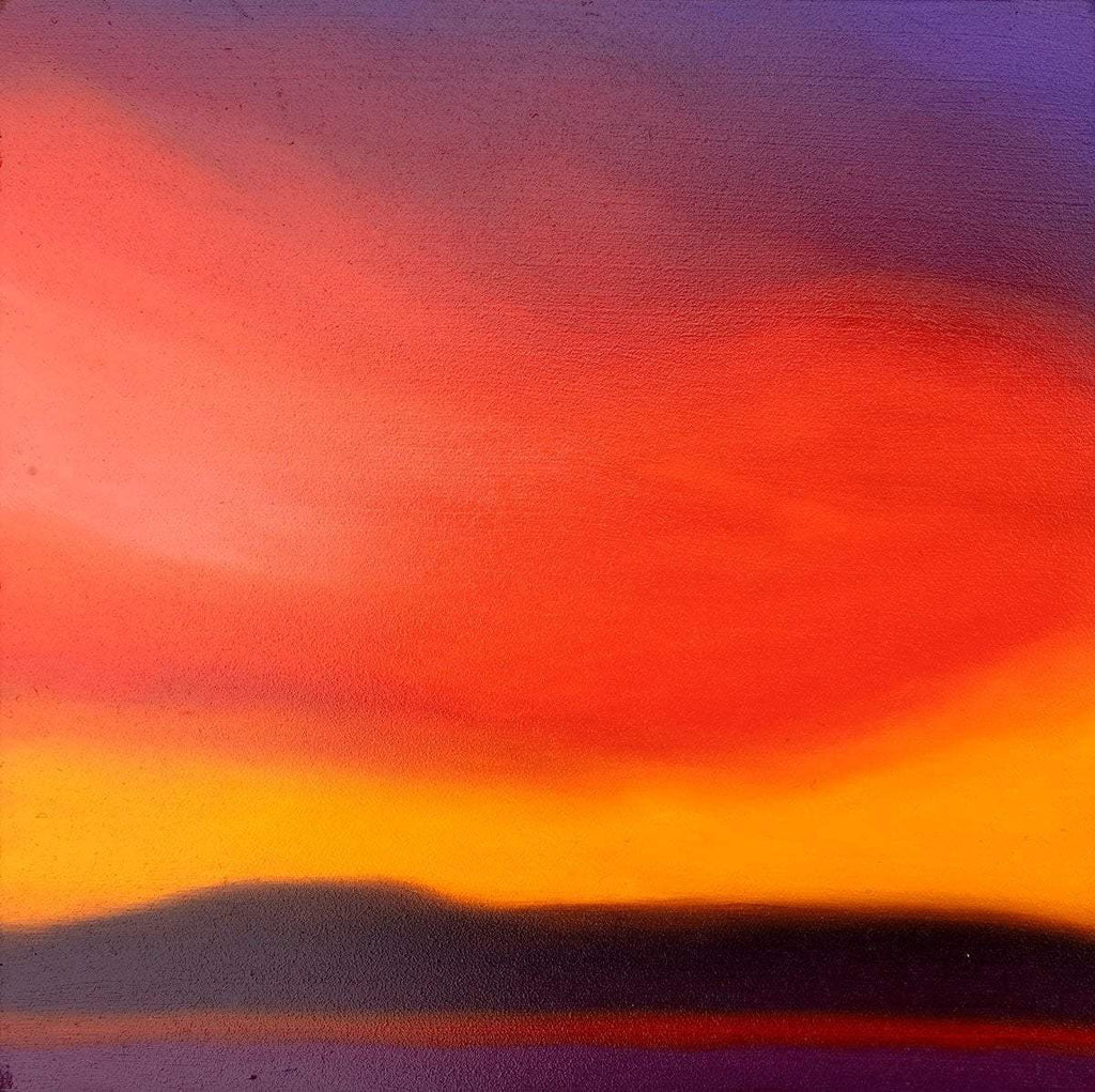 Blazing By - Original - SOLD by artist Patrice Erickson - Wyecliffe Galleries