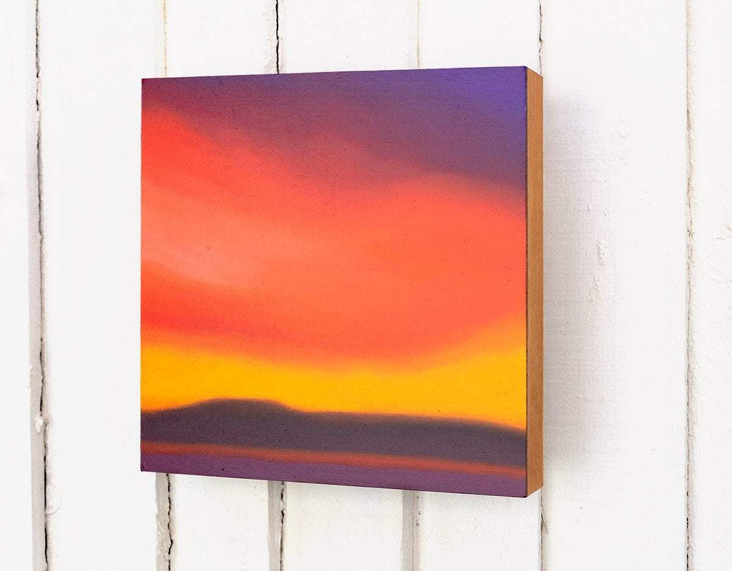 Blazing By - Original - SOLD by artist Patrice Erickson - Wyecliffe Galleries