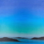 Evening Cove - Original - SOLD by artist Patrice Erickson - Wyecliffe Galleries