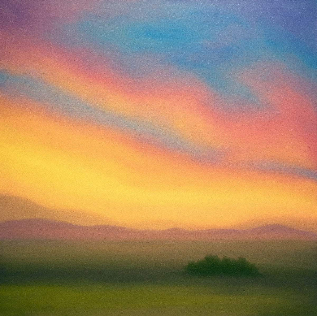 Finding Peace - Original - SOLD by artist Patrice Erickson - Wyecliffe Galleries