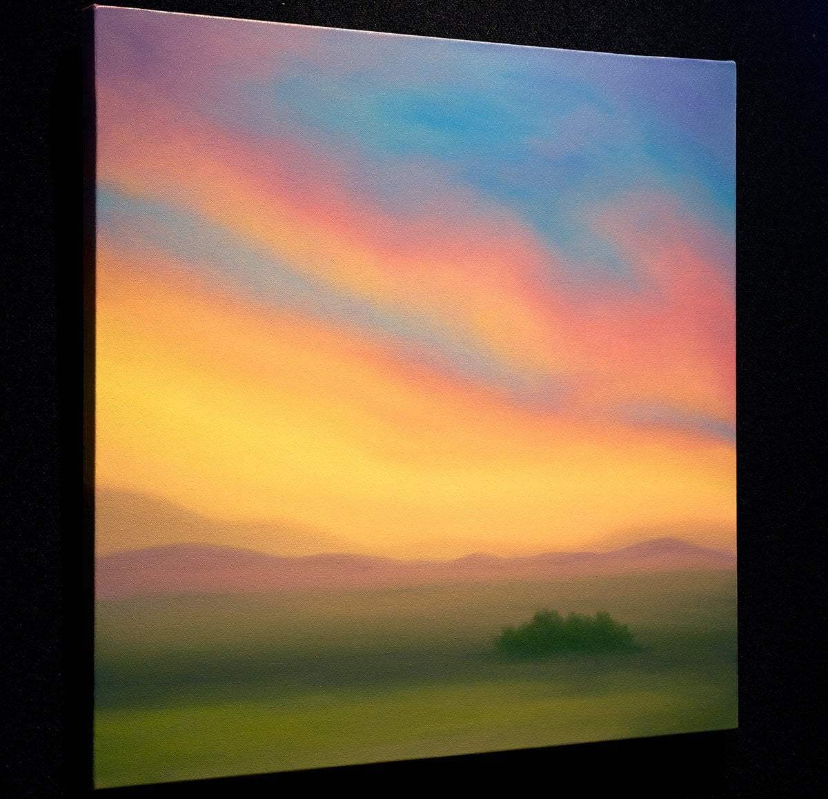 Finding Peace - Original - SOLD by artist Patrice Erickson - Wyecliffe Galleries