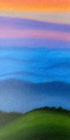 Mountains Rising - Original - SOLD by artist Patrice Erickson - Wyecliffe Galleries