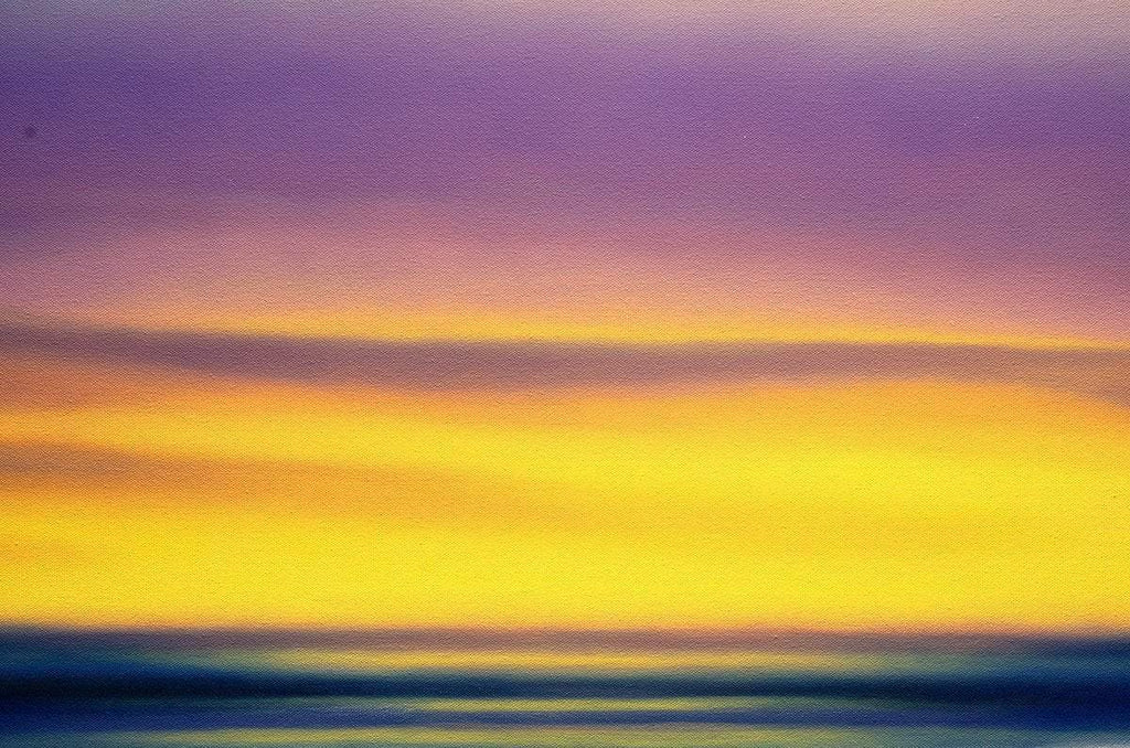 Ocean Dawn - Original - SOLD by artist Patrice Erickson - Wyecliffe Galleries