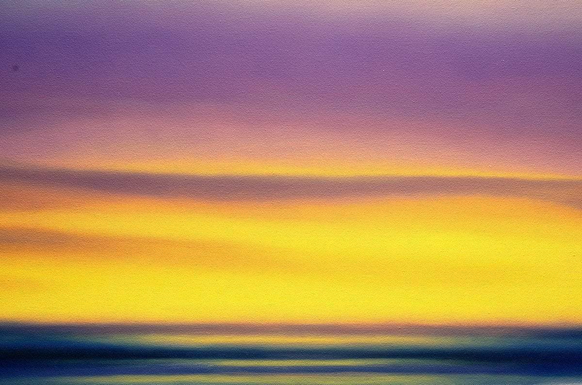 Ocean Dawn - Original - SOLD by artist Patrice Erickson - Wyecliffe Galleries