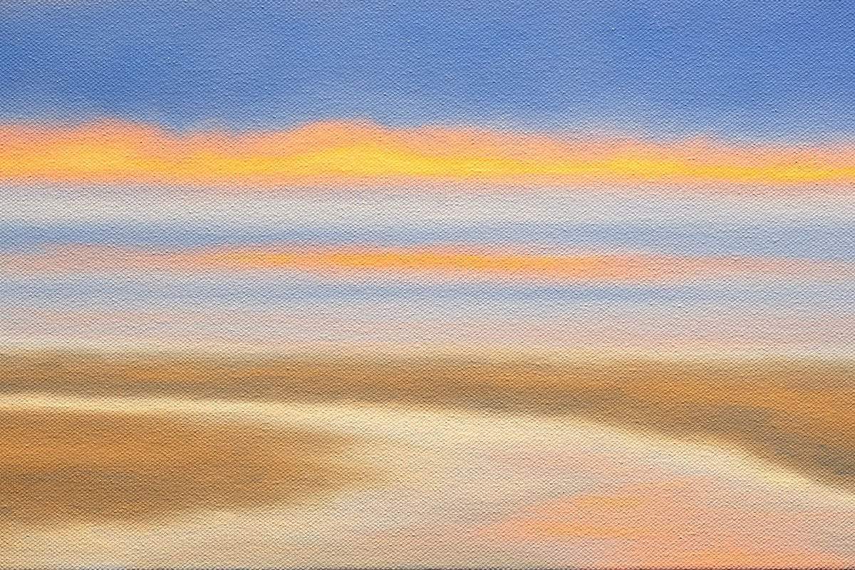 Quiet Reflection - Original - SOLD by artist Patrice Erickson - Wyecliffe Galleries