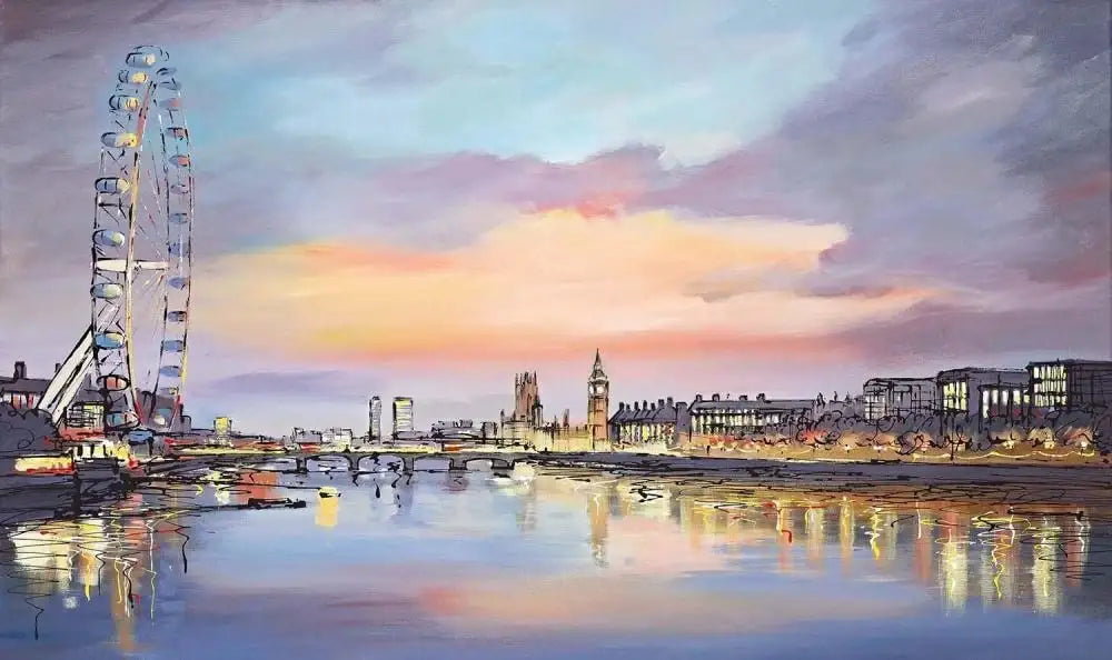 City Serenity - Edition - SOLD OUT by artist Paul Kenton - Wyecliffe Galleries