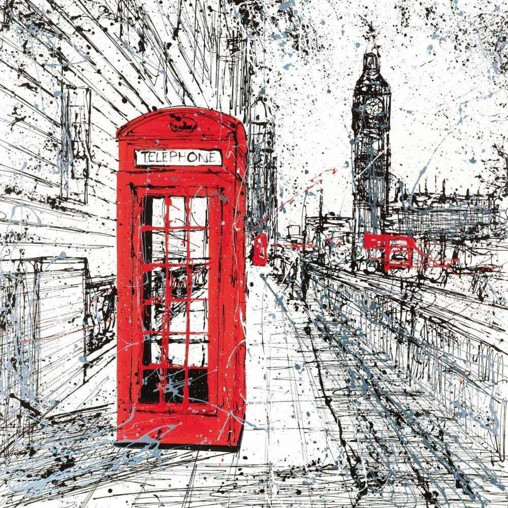 Heart of London - SOLD by artist Paul Kenton - Wyecliffe Galleries