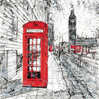Heart of London - SOLD by artist Paul Kenton - Wyecliffe Galleries