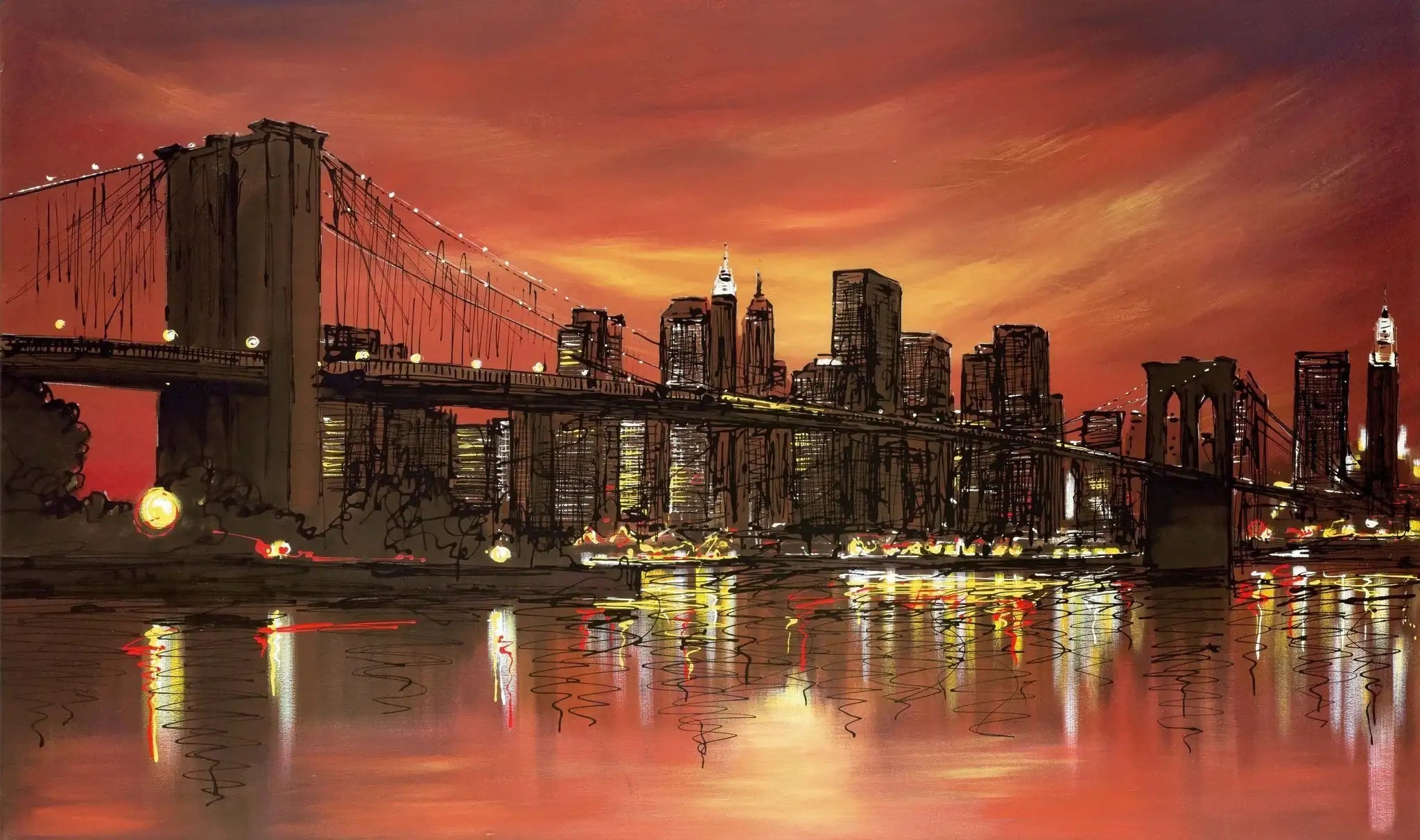 Hot City - SOLD OUT by artist Paul Kenton - Wyecliffe Galleries