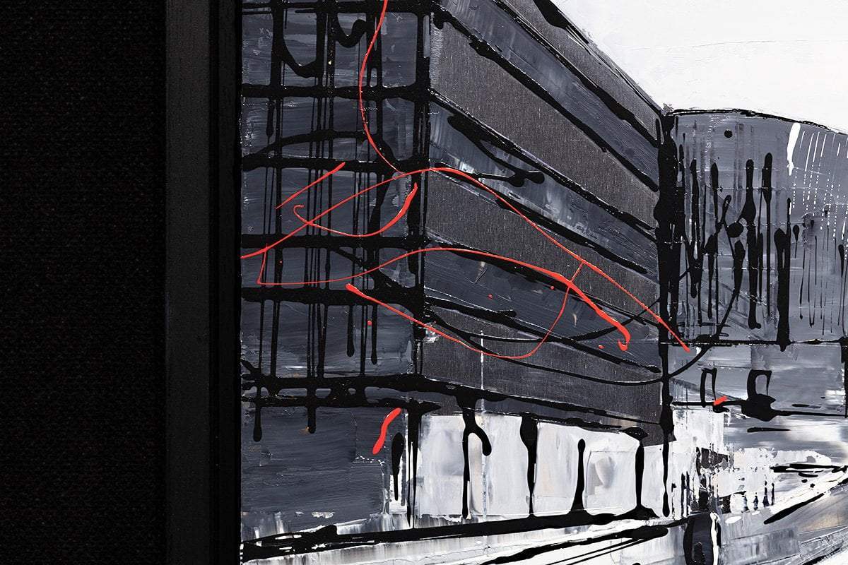 London Cloud - Original - SOLD by artist Paul Kenton - Wyecliffe Galleries