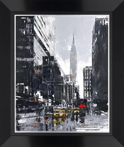 NY Taxi- SOLD by artist Paul Kenton - Wyecliffe Galleries