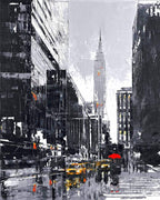 NY Taxi- SOLD by artist Paul Kenton - Wyecliffe Galleries