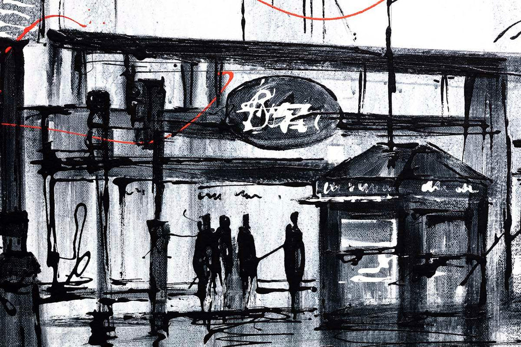 Piccadilly Transports - Original - SOLD by artist Paul Kenton - Wyecliffe Galleries