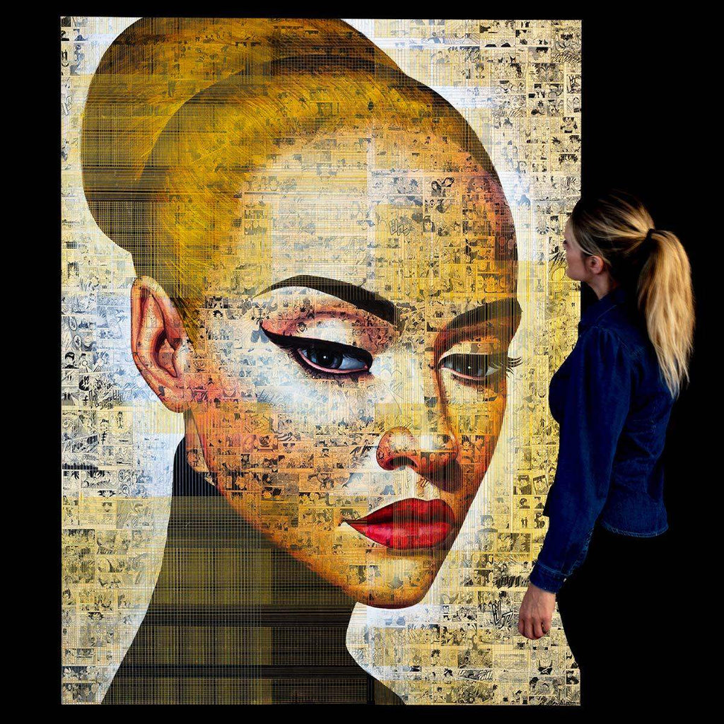 At a Glance - Original - SOLD by artist Puritat - Wyecliffe Galleries