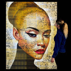 At a Glance - Original - SOLD by artist Puritat - Wyecliffe Galleries