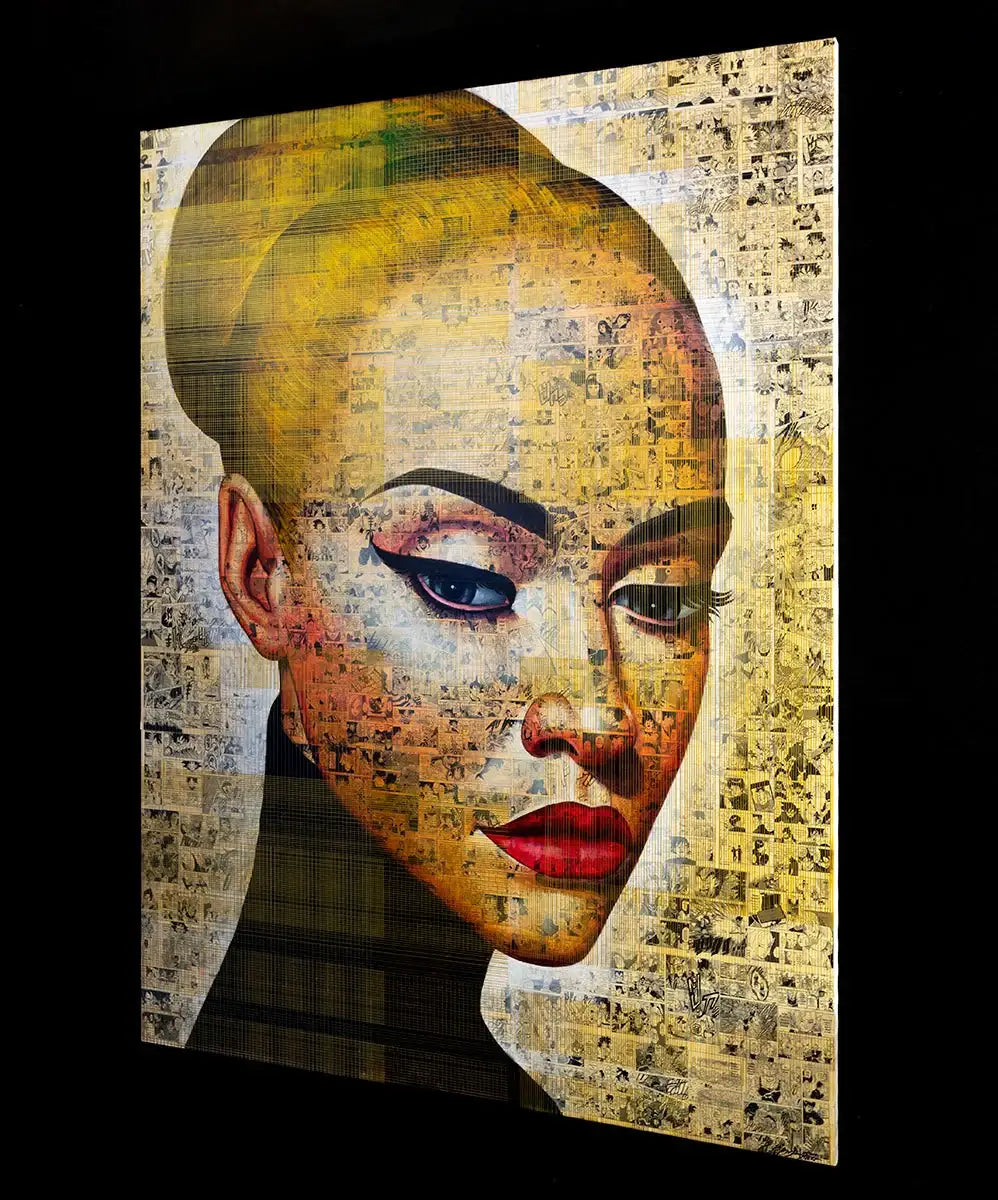 At a Glance - Original - SOLD by artist Puritat - Wyecliffe Galleries