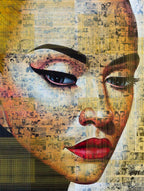 At a Glance - Original - SOLD by artist Puritat - Wyecliffe Galleries