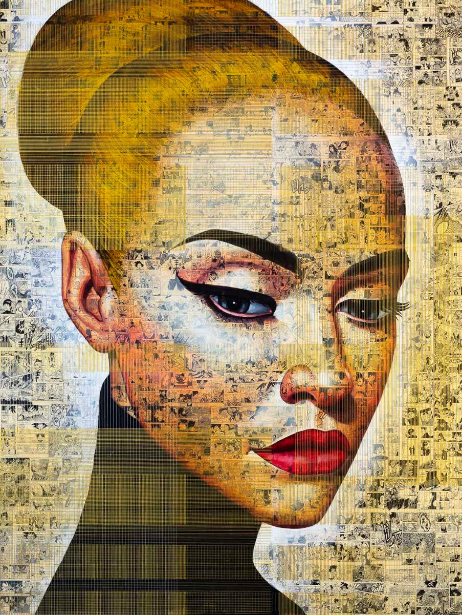 At a Glance - Original - SOLD by artist Puritat - Wyecliffe Galleries