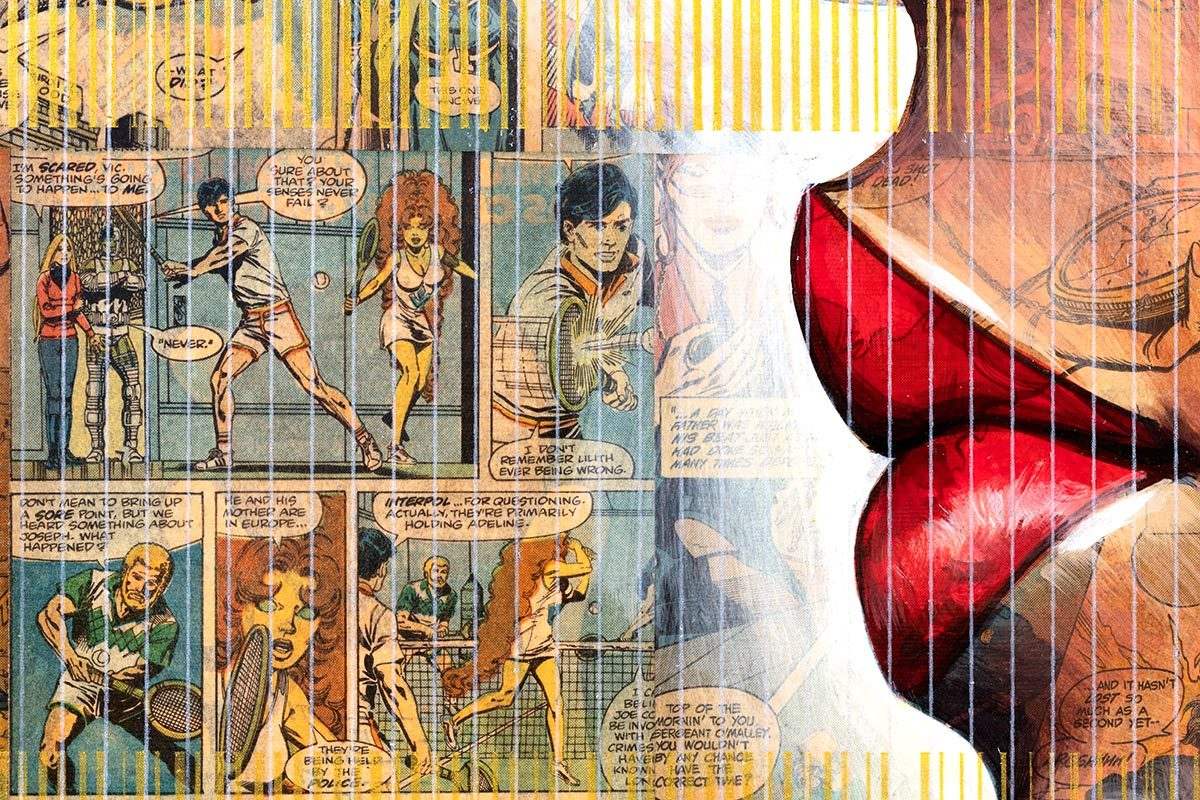 Desire - Original - SOLD by artist Puritat - Wyecliffe Galleries