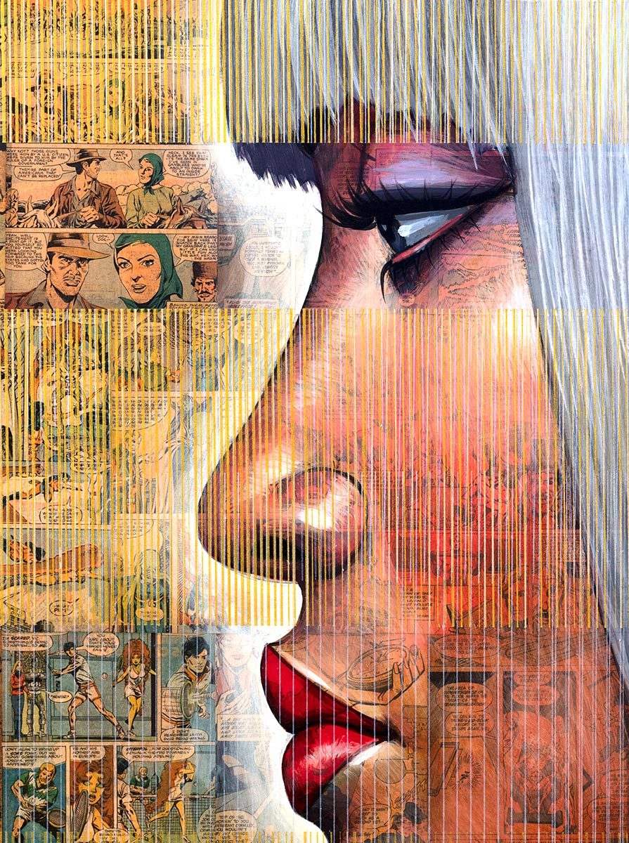 Desire - Original - SOLD by artist Puritat - Wyecliffe Galleries