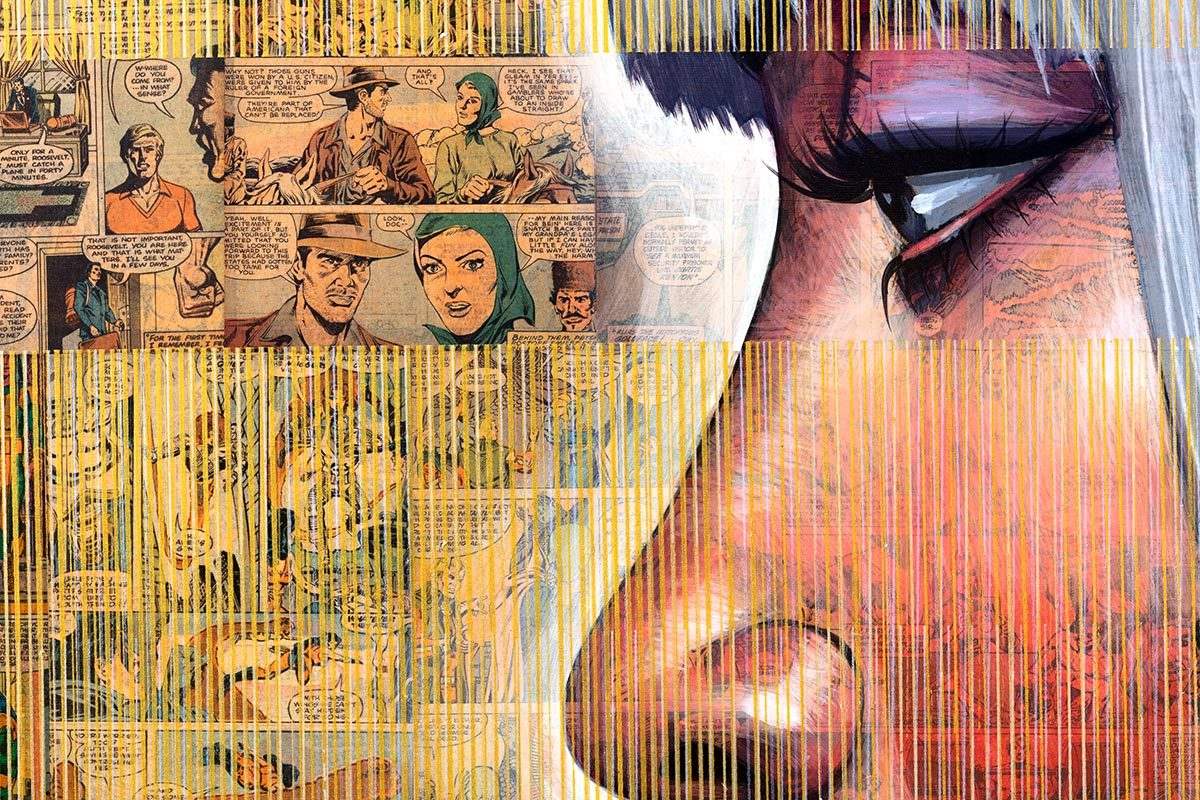 Desire - Original - SOLD by artist Puritat - Wyecliffe Galleries