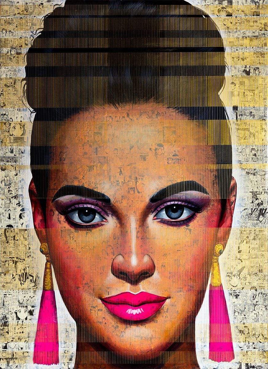 Enticing - Original - SOLD by artist Puritat - Wyecliffe Galleries