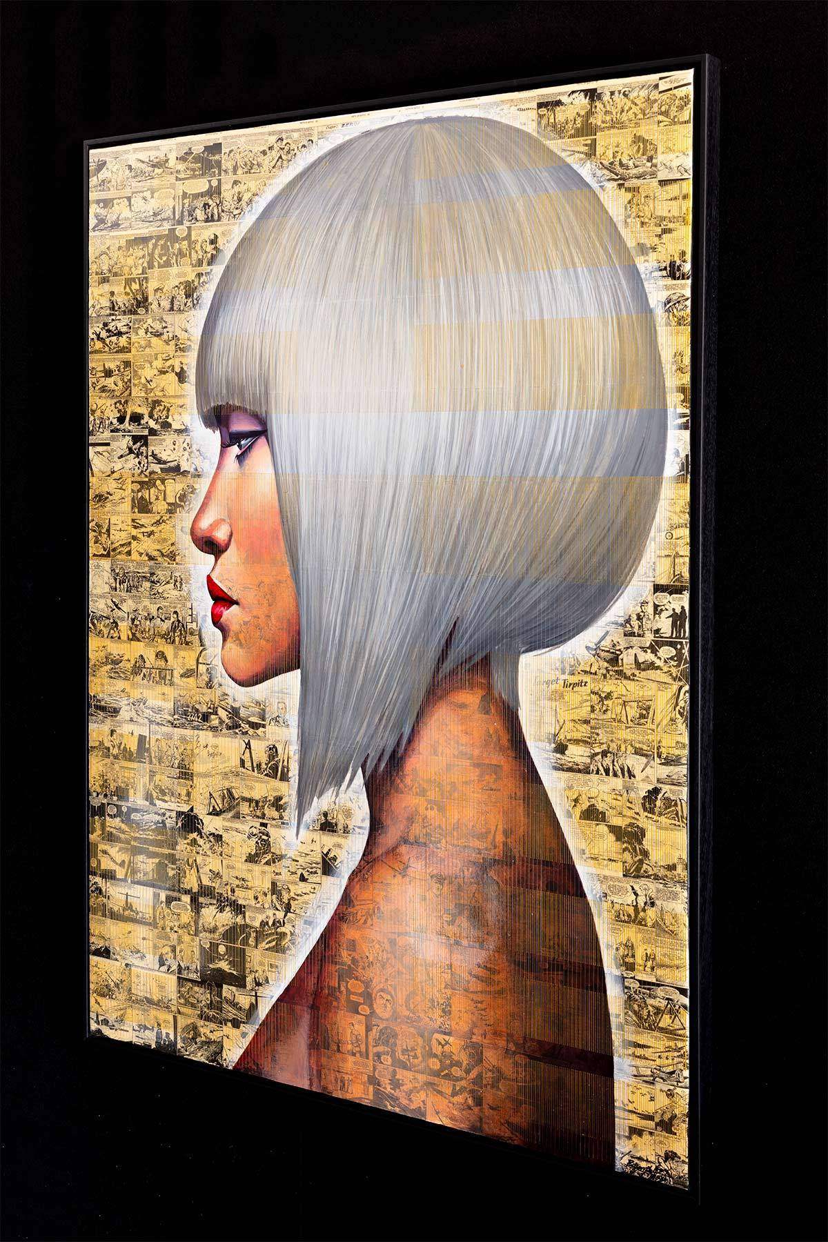 In My Thoughts - Original SOLD by artist Puritat - Wyecliffe Galleries