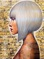 In My Thoughts - Original SOLD by artist Puritat - Wyecliffe Galleries