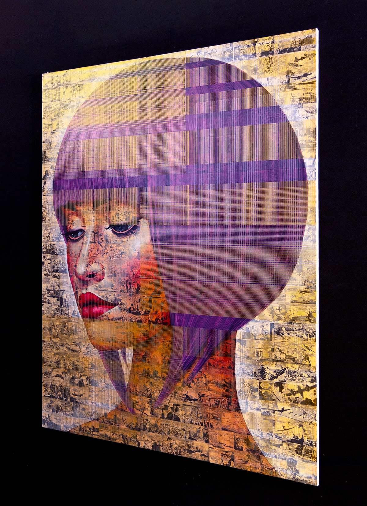 Mystery - Original - SOLD by artist Puritat - Wyecliffe Galleries