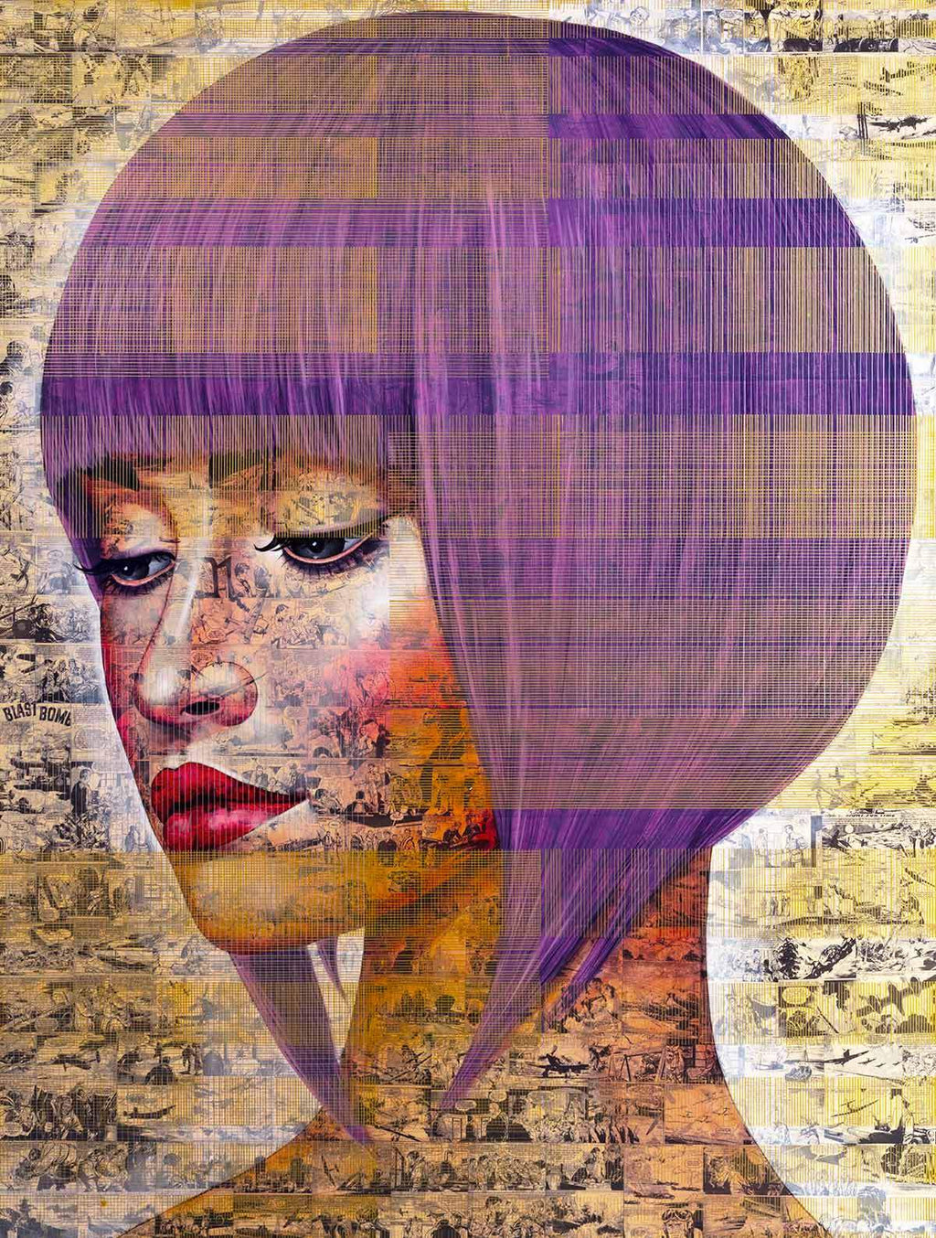 Mystery - Original - SOLD by artist Puritat - Wyecliffe Galleries