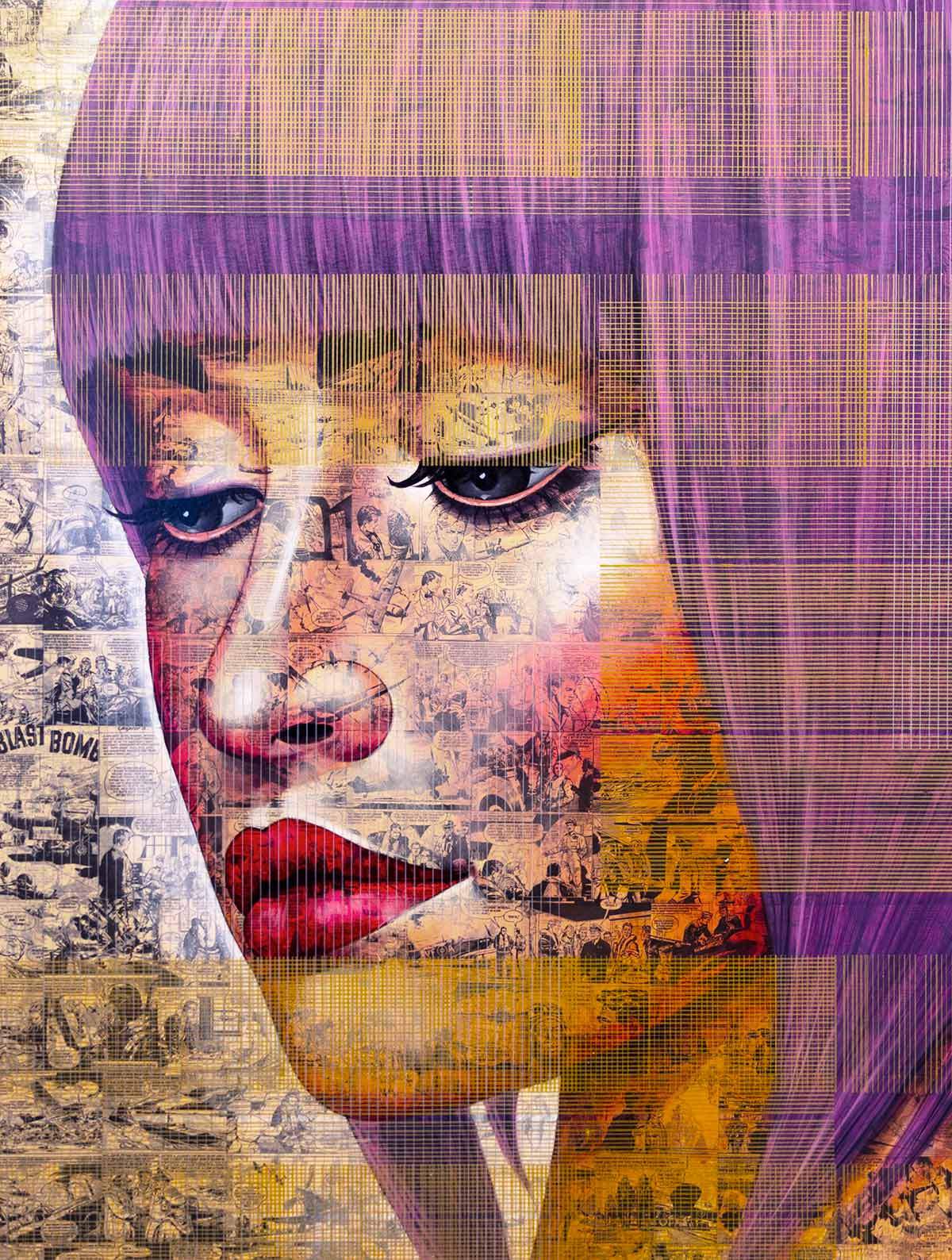 Mystery - Original - SOLD by artist Puritat - Wyecliffe Galleries