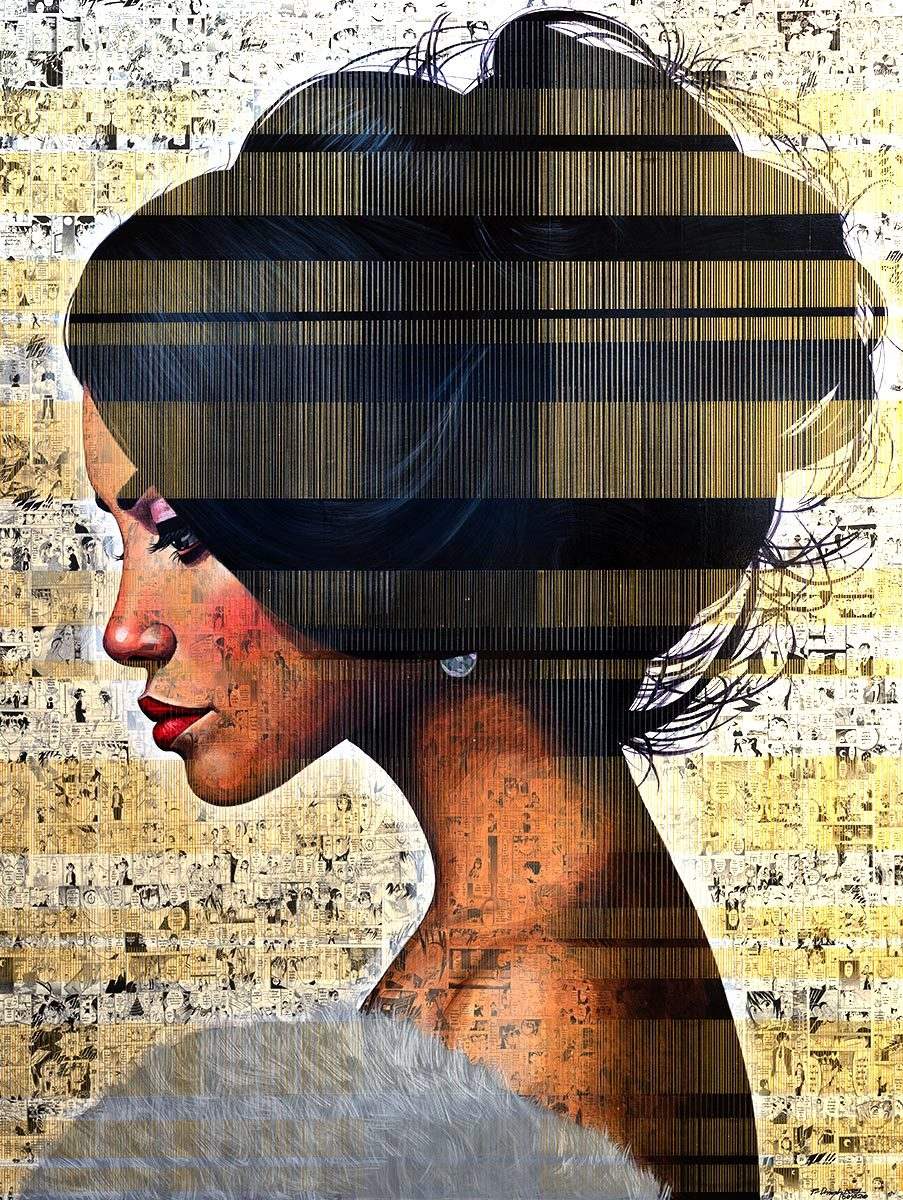 Opulence - Original - SOLD by artist Puritat - Wyecliffe Galleries