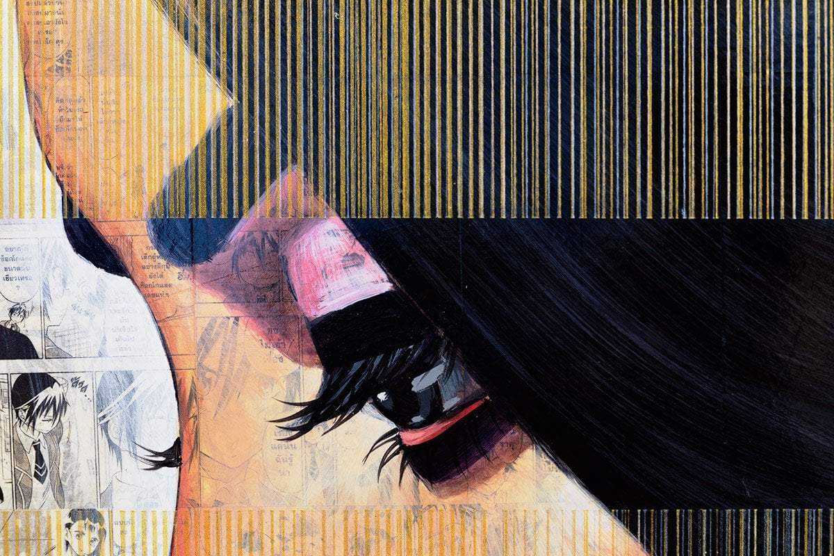 Opulence - Original - SOLD by artist Puritat - Wyecliffe Galleries